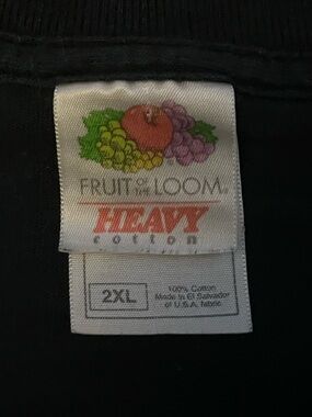 Vintage 90’s Fruit Of The Loom No Replacement For Big displacement T-Shirt 2XL